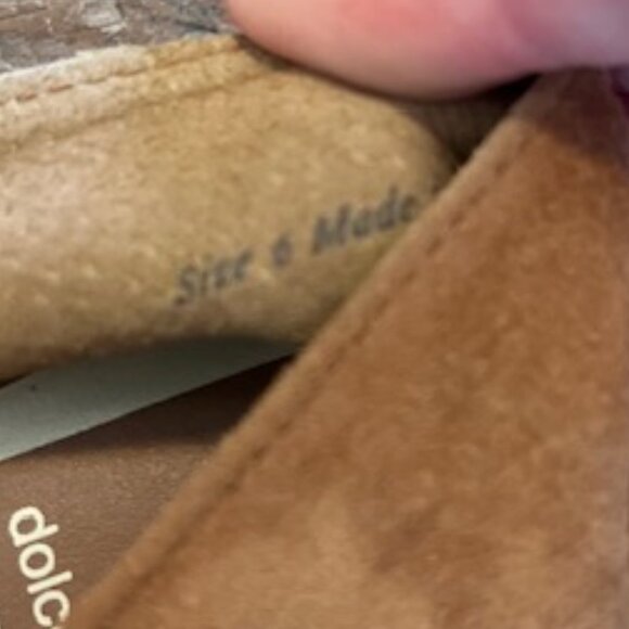 Dolce Vita Beny Flats Taupe Suede - Picture 5 of 7